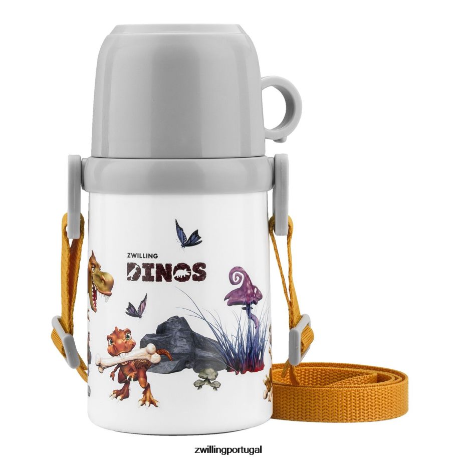 Zwilling cozinha 442PVP533 garrafa térmica dinos de 12,8 onças com copo