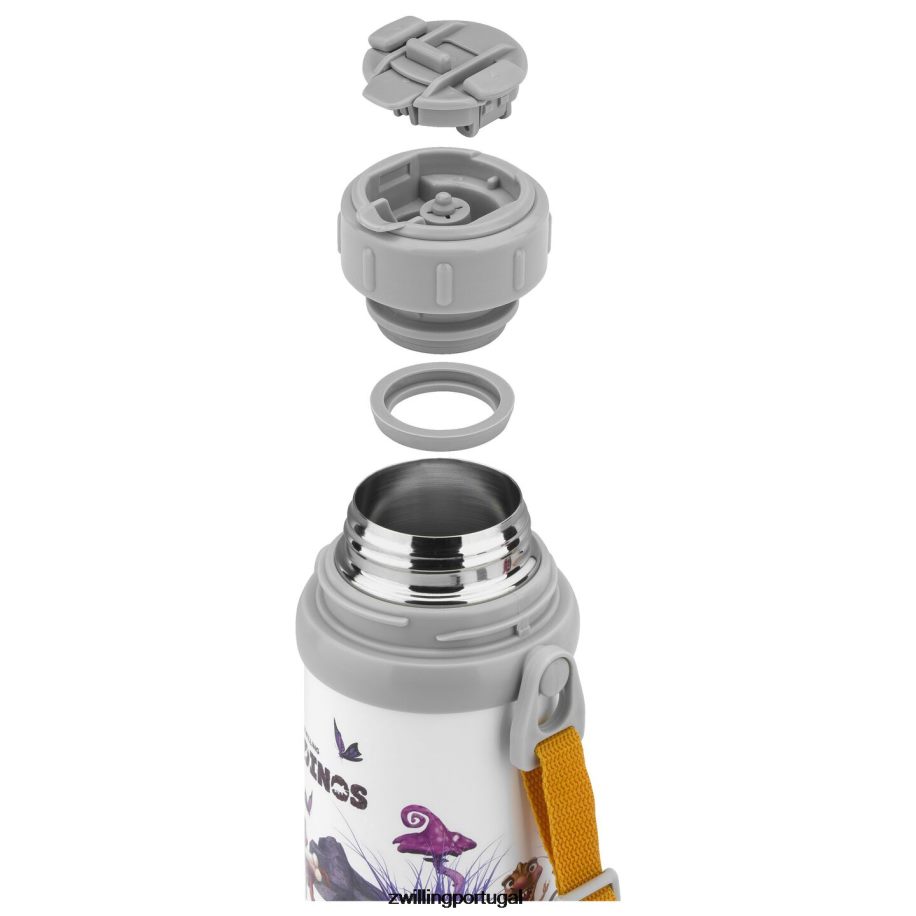 Zwilling cozinha 442PVP533 garrafa térmica dinos de 12,8 onças com copo