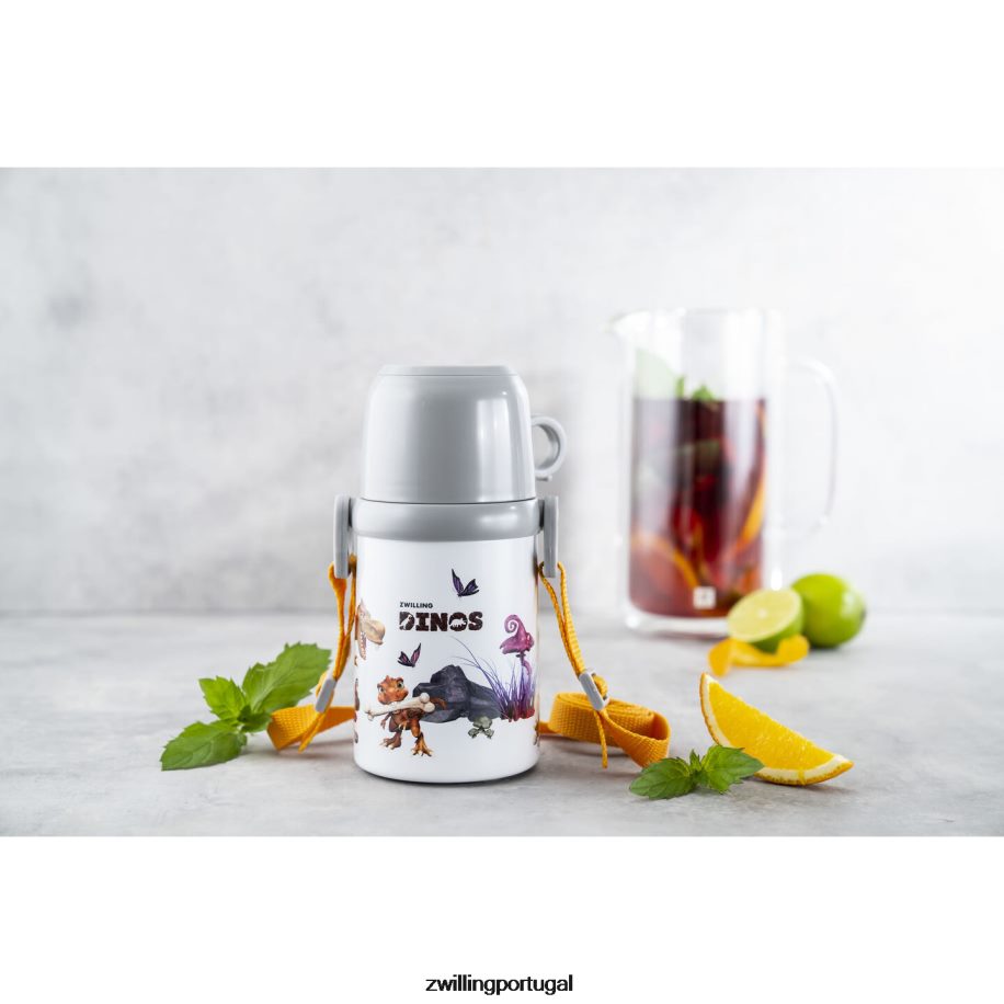Zwilling cozinha 442PVP533 garrafa térmica dinos de 12,8 onças com copo