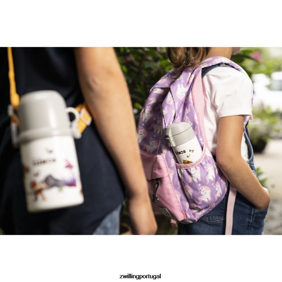 Zwilling cozinha 442PVP533 garrafa térmica dinos de 12,8 onças com copo