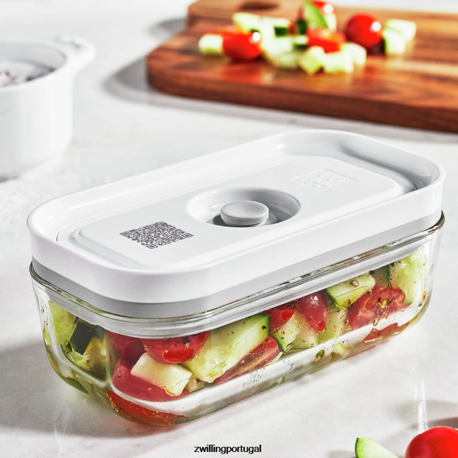 Zwilling cozinha 442PVP449 conjunto inicial de vácuo de vidro fresco e salvo, 32 peças