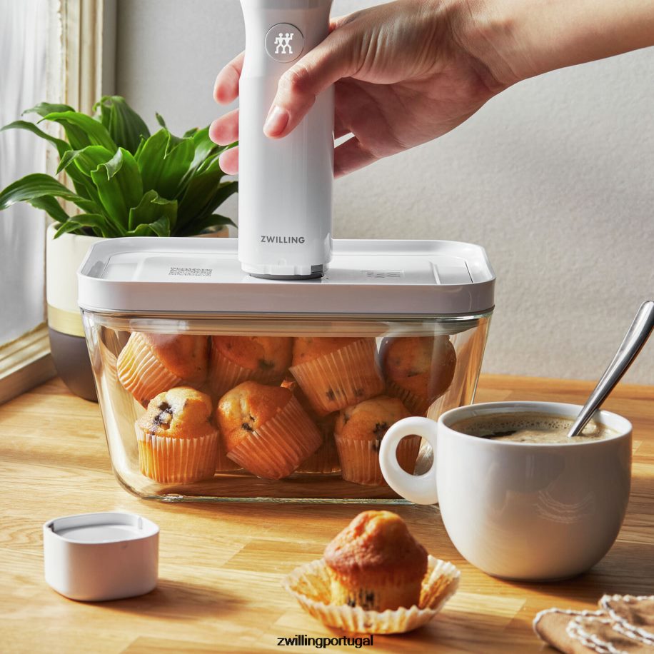 Zwilling cozinha 442PVP449 conjunto inicial de vácuo de vidro fresco e salvo, 32 peças