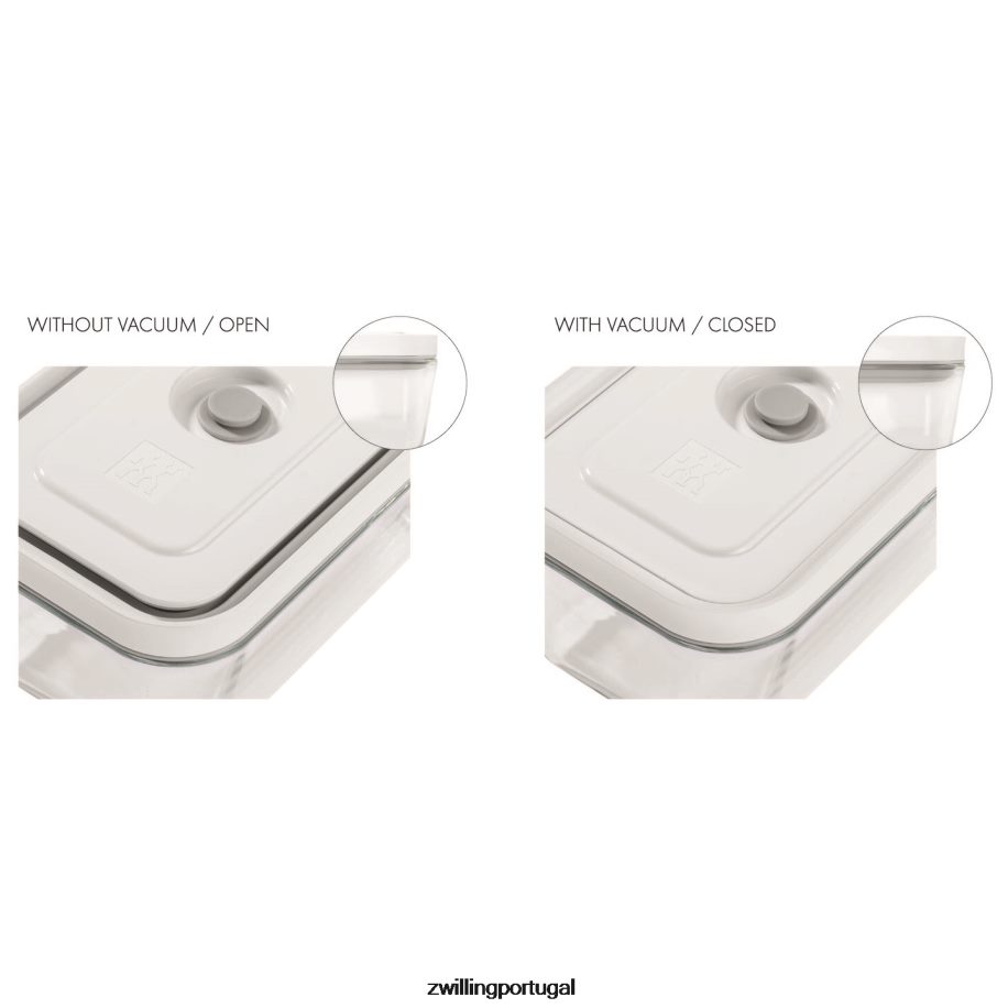 Zwilling cozinha 442PVP450 Conjunto inicial de vácuo Fresh & Save Glass / m/l, 7 peças