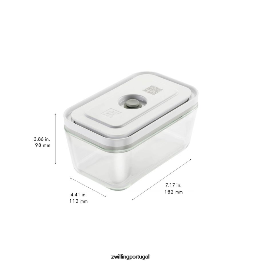 Zwilling cozinha 442PVP451 Conjunto de recipientes a vácuo Fresh & Save s/m/l / 3 unidades, cinza