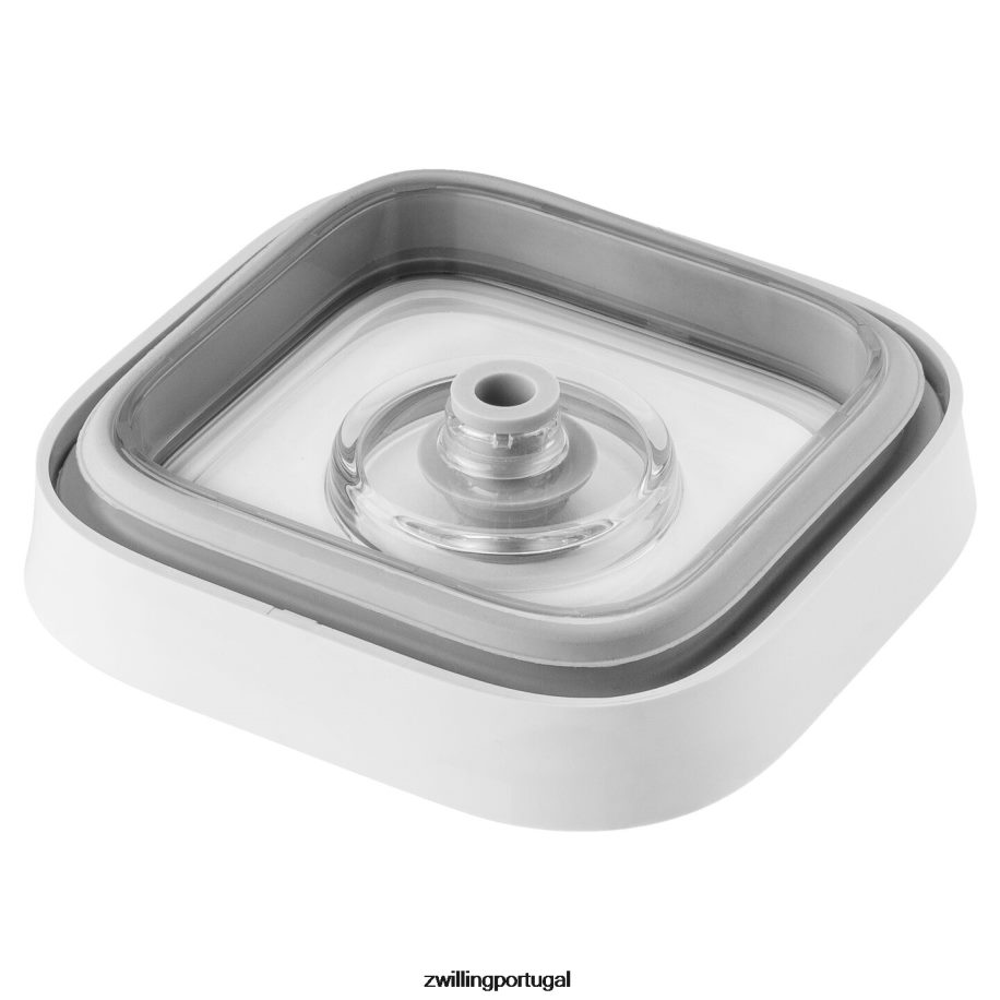 Zwilling cozinha 442PVP454 conjunto de recipientes para cubos frescos e salvos, s / 6 peças, branco transparente