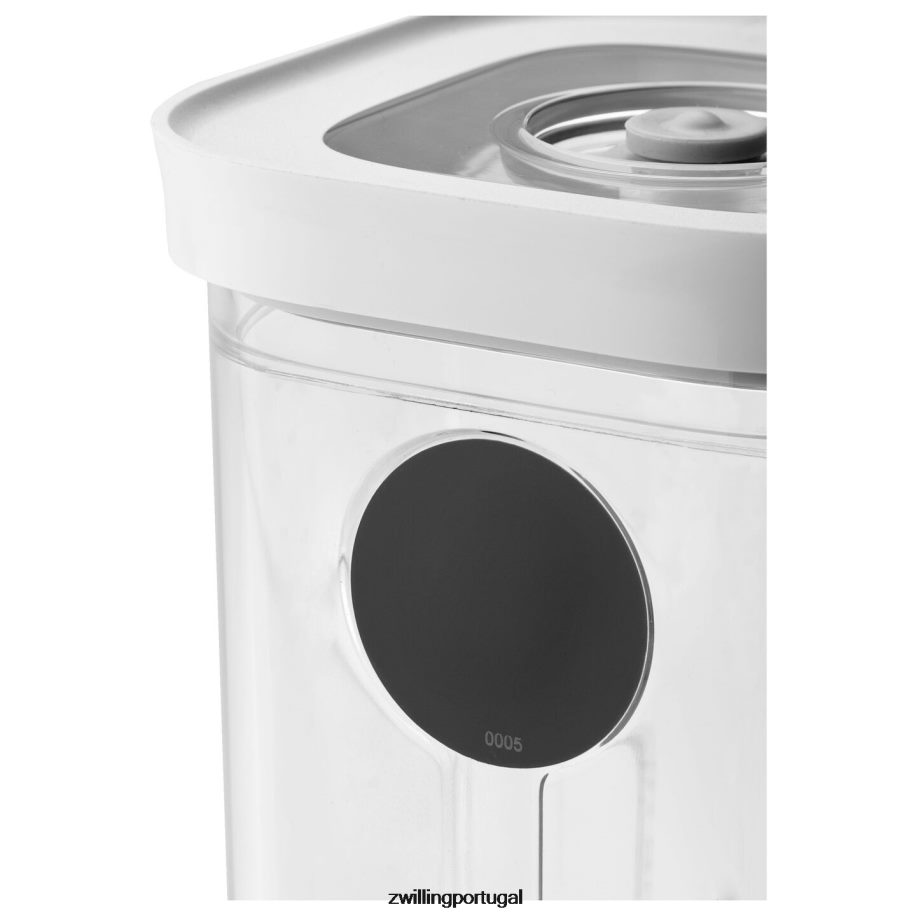 Zwilling cozinha 442PVP454 conjunto de recipientes para cubos frescos e salvos, s / 6 peças, branco transparente
