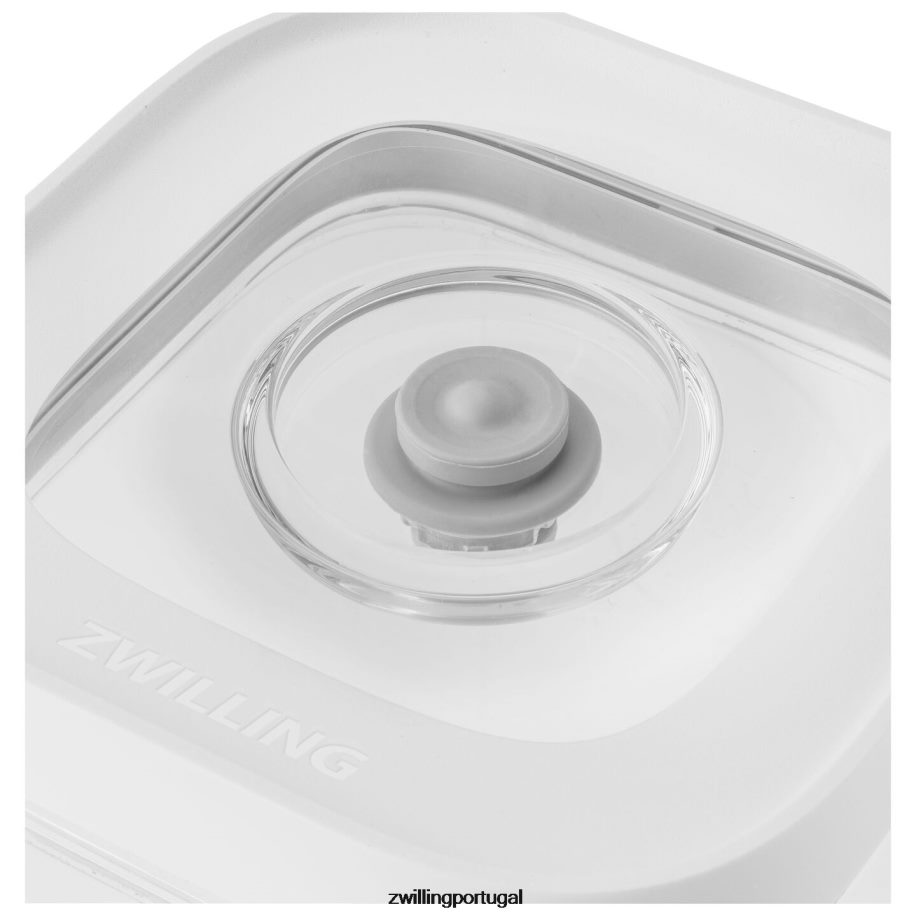 Zwilling cozinha 442PVP454 conjunto de recipientes para cubos frescos e salvos, s / 6 peças, branco transparente