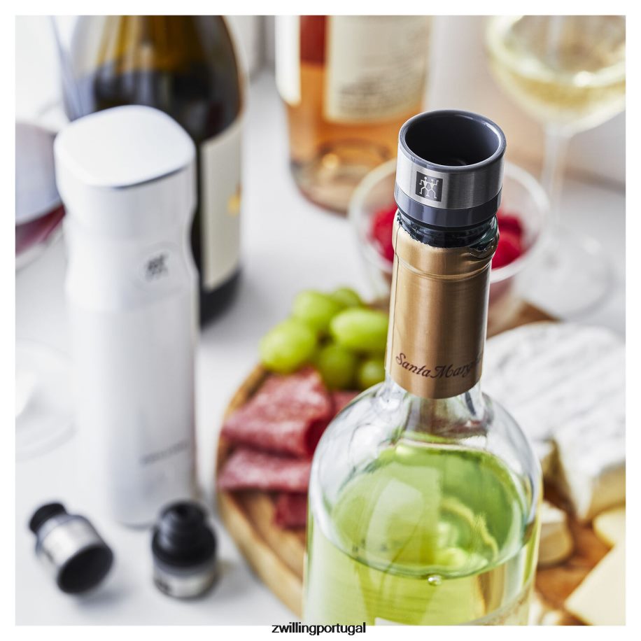 Zwilling cozinha 442PVP455 selador de vinho a vácuo fresco e salvo