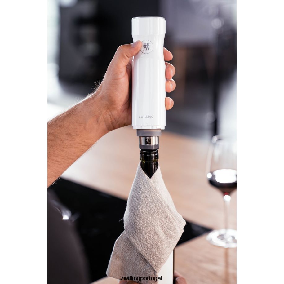 Zwilling cozinha 442PVP455 selador de vinho a vácuo fresco e salvo