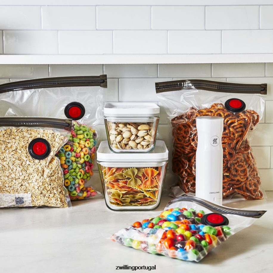 Zwilling cozinha 442PVP457 conjunto de saco de vácuo Fresh & Save m / 20 unidades, plástico