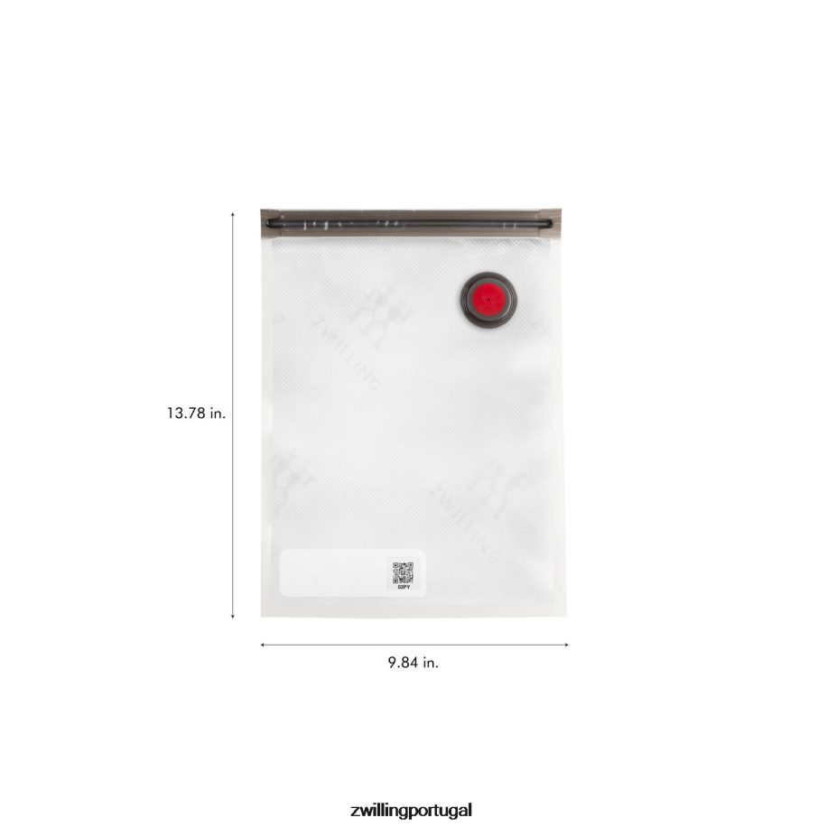 Zwilling cozinha 442PVP458 conjunto de saco de vácuo fresco e salvo s/m/l / 20 unidades, plástico