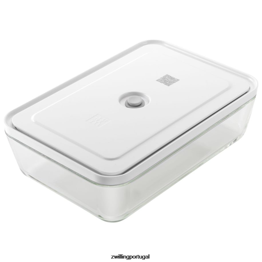 Zwilling cozinha 442PVP461 prato para gratinado a vácuo Fresh & Save, vidro, cinza