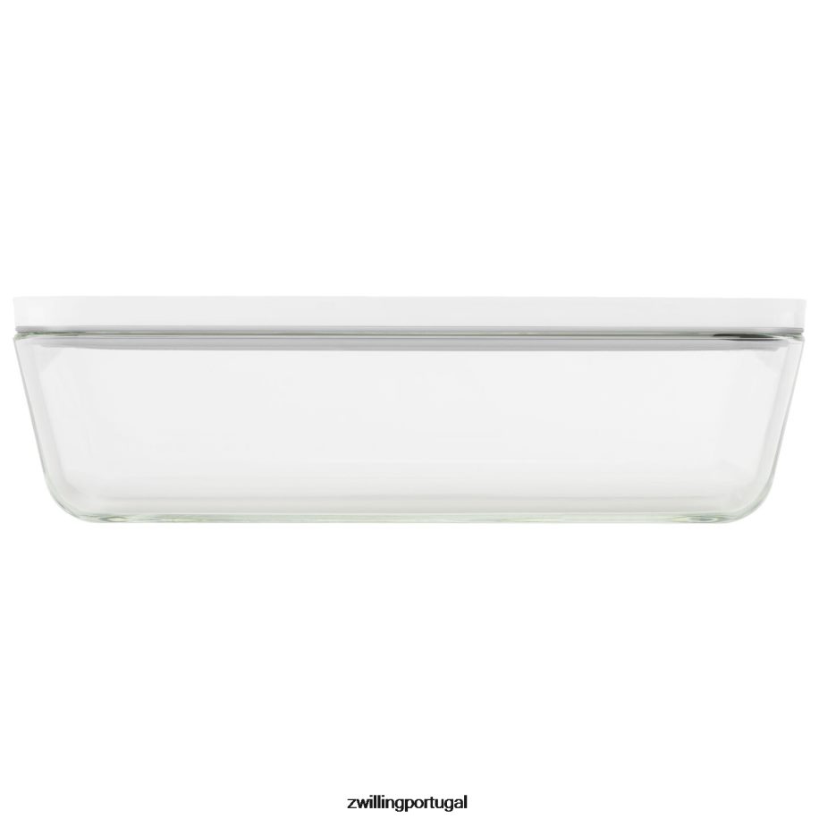Zwilling cozinha 442PVP461 prato para gratinado a vácuo Fresh & Save, vidro, cinza
