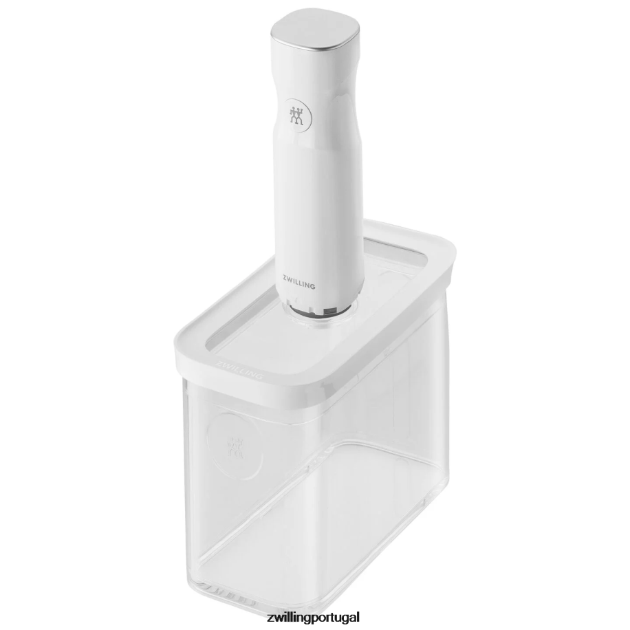 Zwilling cozinha 442PVP463 recipiente para cubos frescos e salvos de 2 m, 2 qt, branco transparente