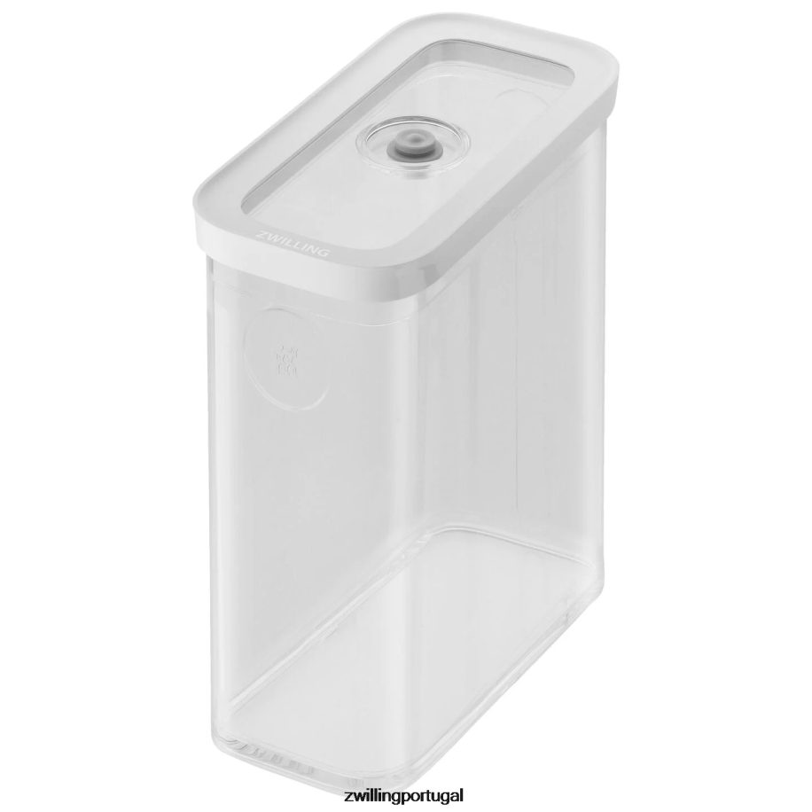 Zwilling cozinha 442PVP468 recipiente para cubos frescos e salvos de 3 m, 3 qt, branco transparente