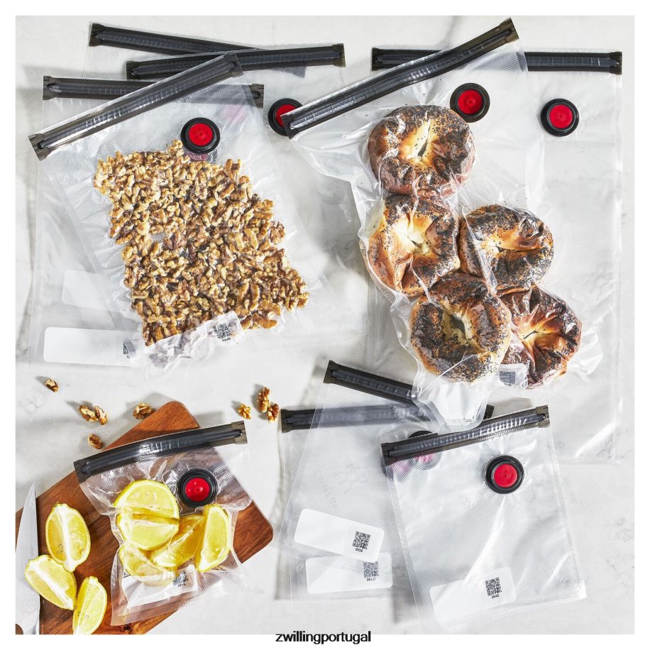 Zwilling cozinha 442PVP477 conjunto de expansão de vidro fresco e salvo, 36 peças