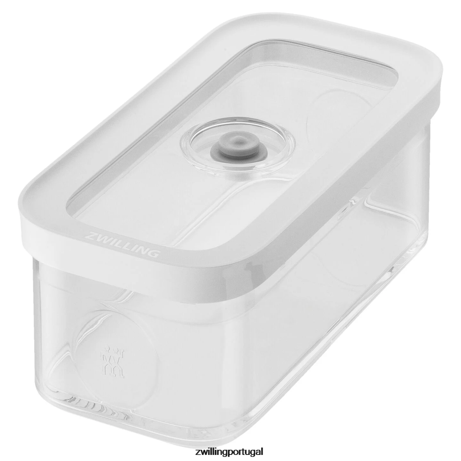 Zwilling cozinha 442PVP479 recipiente de cubo fresco e salvo m, 0,75 qt, branco transparente