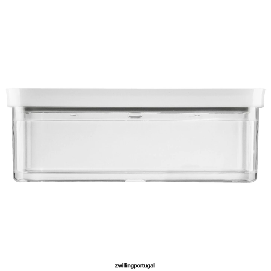 Zwilling cozinha 442PVP479 recipiente de cubo fresco e salvo m, 0,75 qt, branco transparente