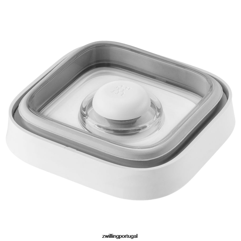 Zwilling cozinha 442PVP481 recipientes para cubos frescos e salvos, 0,35 qt, branco transparente
