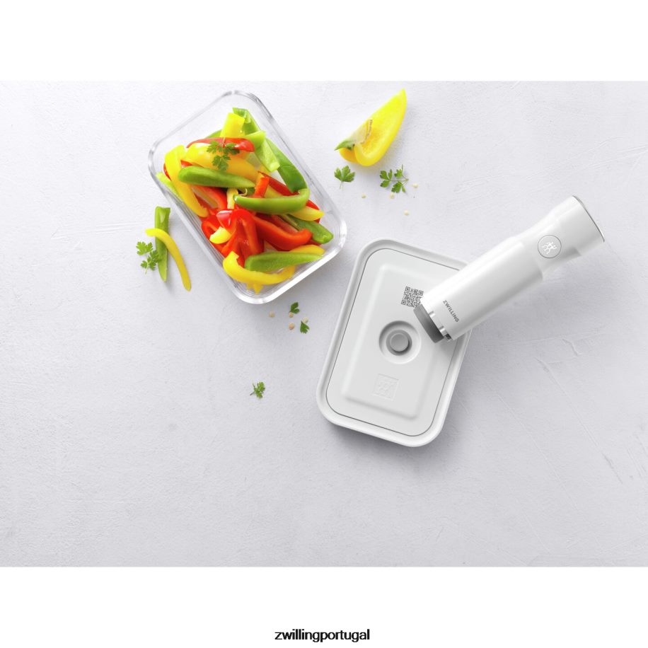 Zwilling cozinha 442PVP482 recipiente a vácuo Fresh & Save m, vidro, cinza