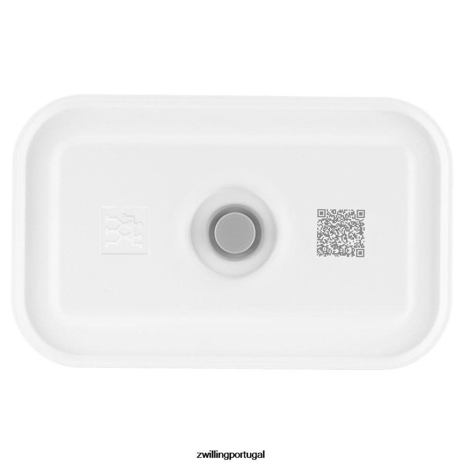 Zwilling cozinha 442PVP483 lancheira a vácuo Fresh & Save m, plástico, cinza semitransparente