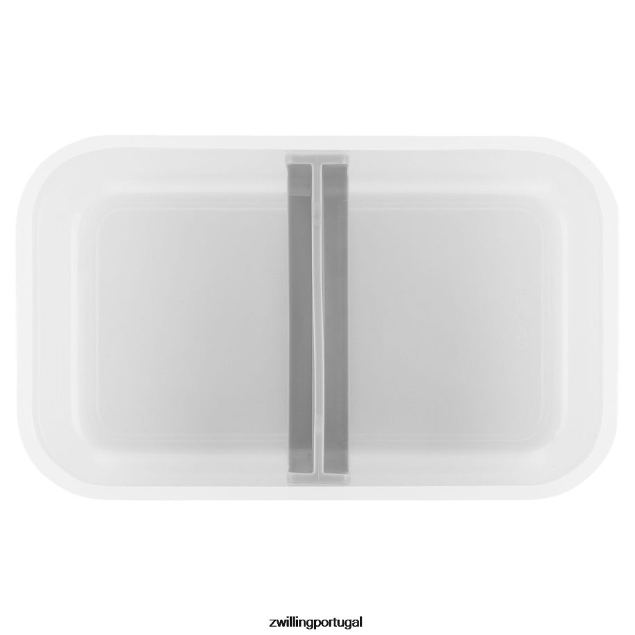 Zwilling cozinha 442PVP483 lancheira a vácuo Fresh & Save m, plástico, cinza semitransparente