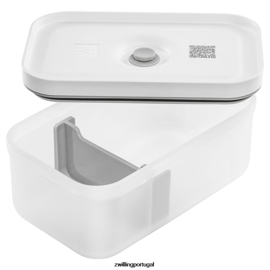 Zwilling cozinha 442PVP483 lancheira a vácuo Fresh & Save m, plástico, cinza semitransparente