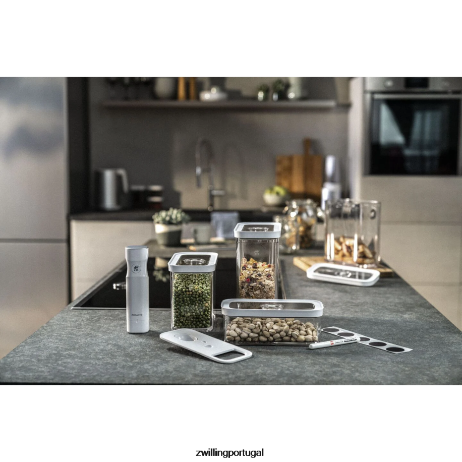 Zwilling cozinha 442PVP484 inserção de cubo fresco e salvo com colher medidora, m