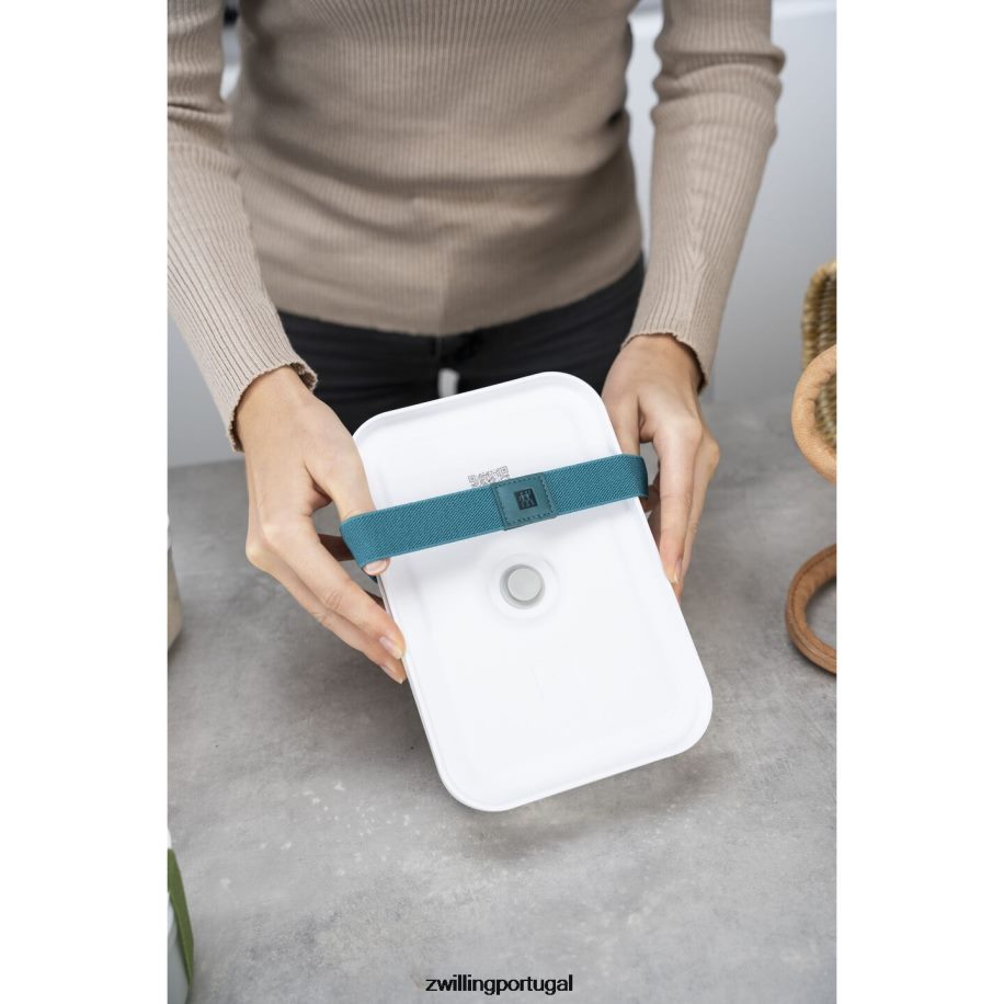 Zwilling cozinha 442PVP485 Fresh & save l lancheira a vácuo, plástico, branco-cinza