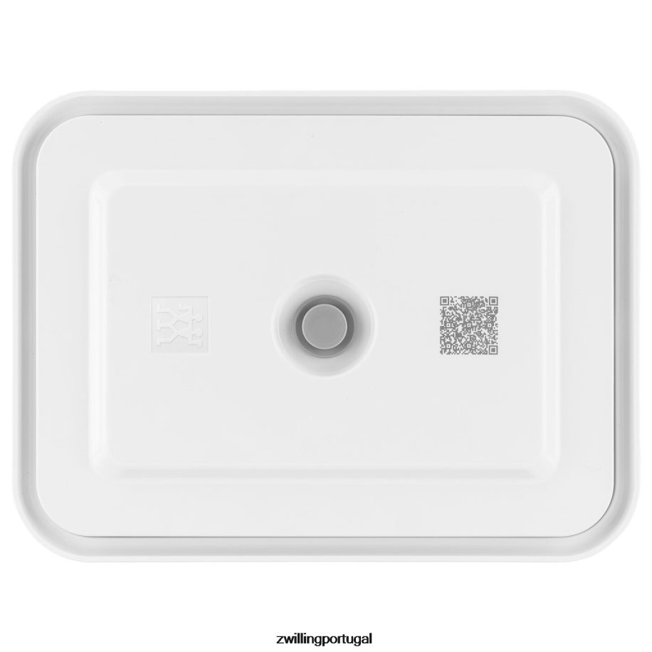 Zwilling cozinha 442PVP486 recipiente refrigerador a vácuo Fresh & Save, plástico, cinza semitransparente