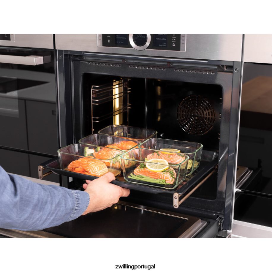 Zwilling cozinha 442PVP487 refrigerador a vácuo fresco e salvo, vidro, la mer