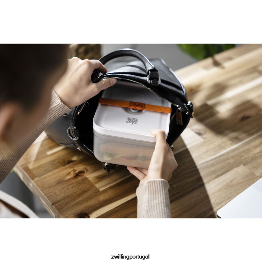 Zwilling cozinha 442PVP493 Fresh & save l lancheira a vácuo, plástico, cinza semitransparente