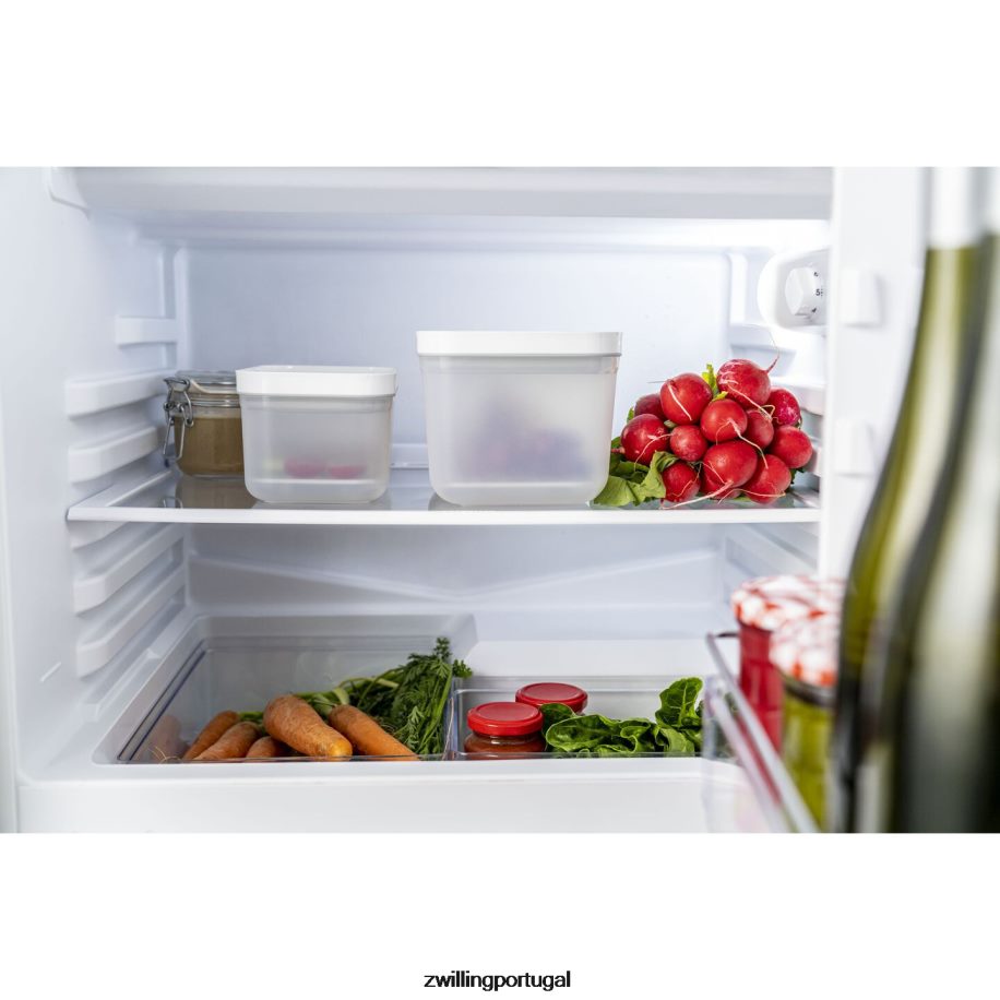 Zwilling cozinha 442PVP494 conjunto de bandeja coletora Fresh & Save para recipientes de plástico, m/l / 2 unidades