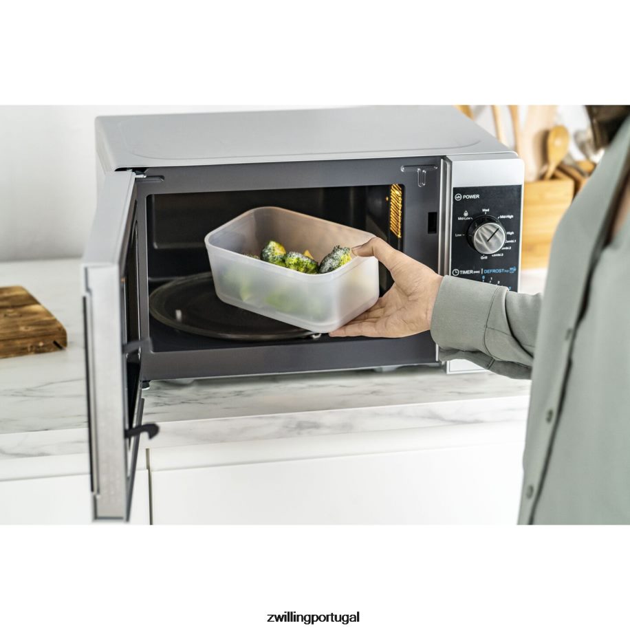 Zwilling cozinha 442PVP494 conjunto de bandeja coletora Fresh & Save para recipientes de plástico, m/l / 2 unidades