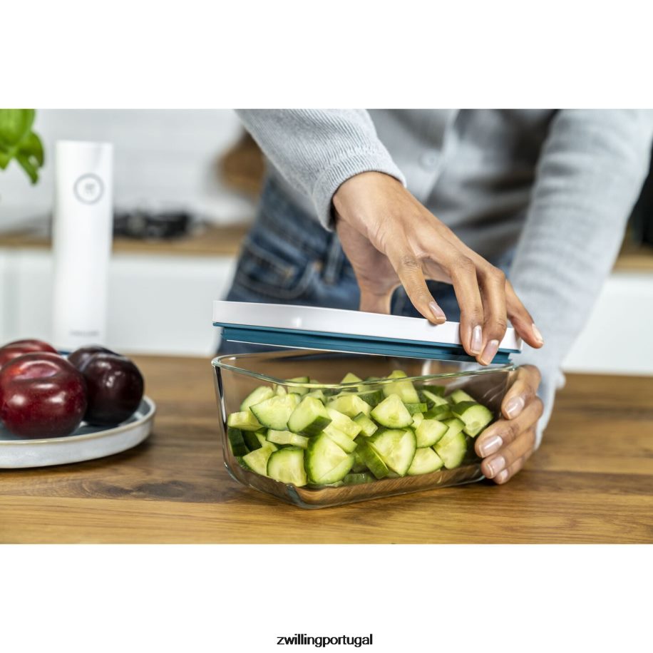 Zwilling cozinha 442PVP497 caixa de vácuo Fresh & Save m, vidro, la mer