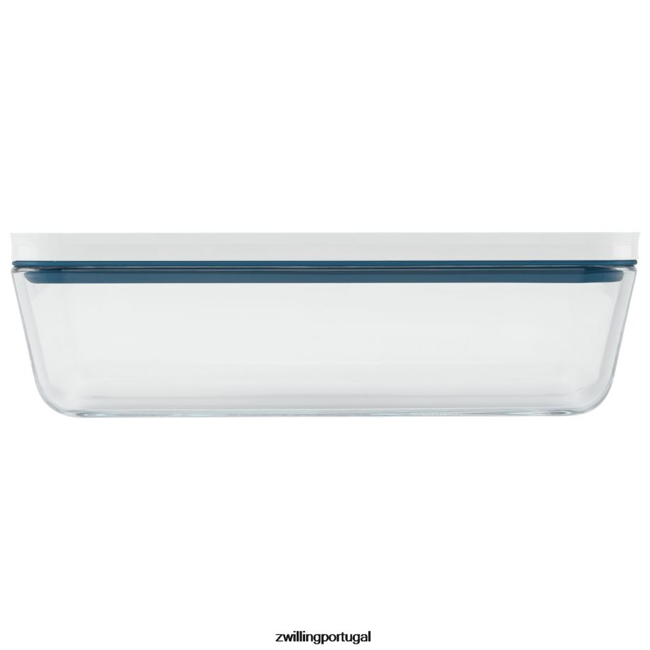 Zwilling cozinha 442PVP498 prato gratinado a vácuo fresco e salvo, vidro, la mer