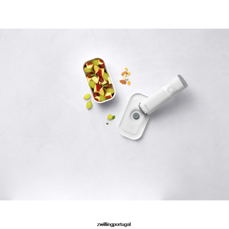 Zwilling cozinha 442PVP501 lancheira a vácuo Fresh & Save S, plástico, branco-cinza