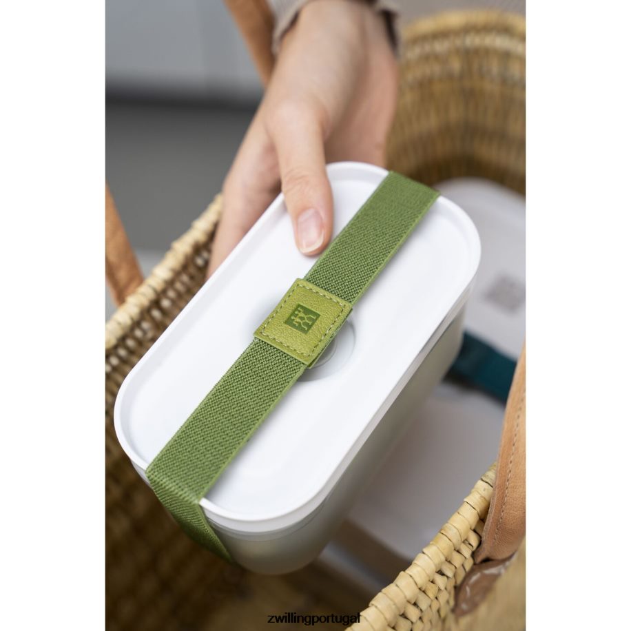 Zwilling cozinha 442PVP501 lancheira a vácuo Fresh & Save S, plástico, branco-cinza