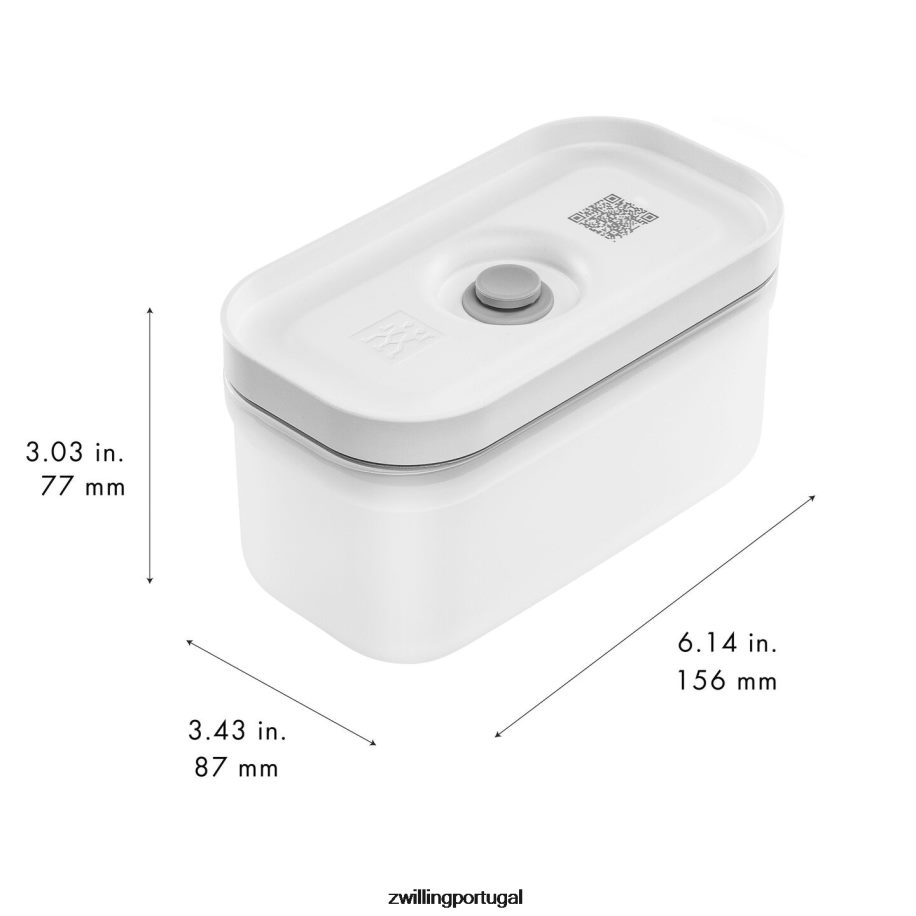 Zwilling cozinha 442PVP502 lancheira a vácuo Fresh & Save S, plástico, cinza semitransparente