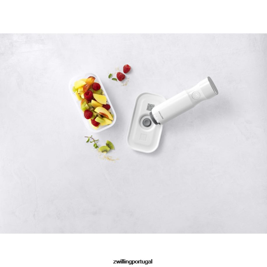 Zwilling cozinha 442PVP502 lancheira a vácuo Fresh & Save S, plástico, cinza semitransparente