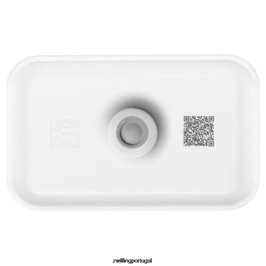 Zwilling cozinha 442PVP504 lancheira a vácuo Fresh & Save m, plástico, branco-cinza