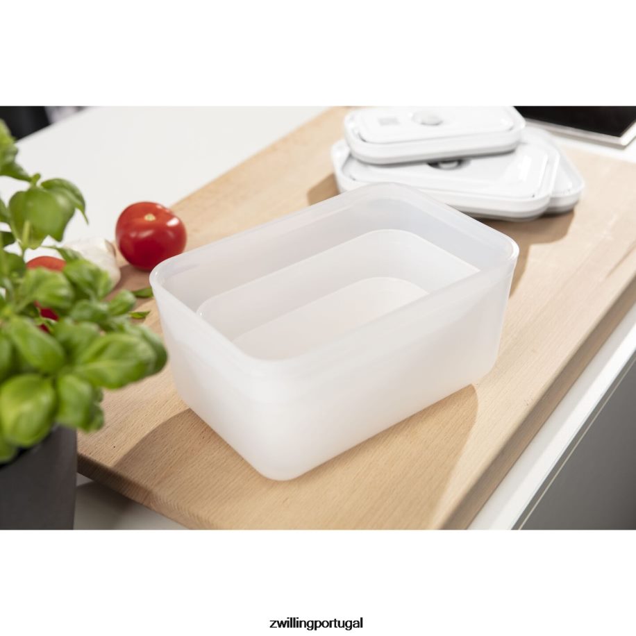 Zwilling cozinha 442PVP505 recipiente a vácuo Fresh & Save S, plástico, cinza semitransparente