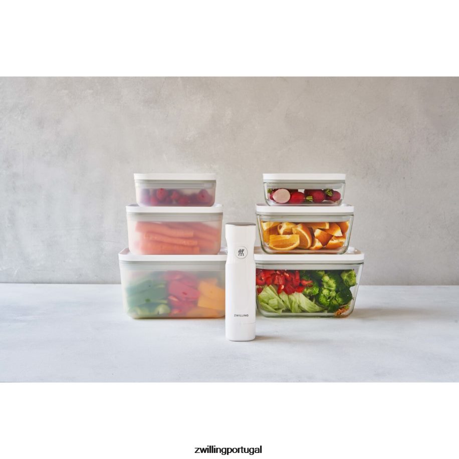 Zwilling cozinha 442PVP505 recipiente a vácuo Fresh & Save S, plástico, cinza semitransparente