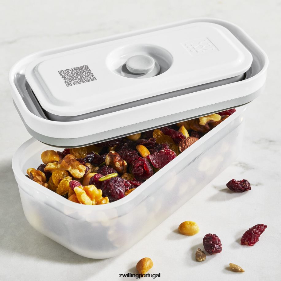 Zwilling cozinha 442PVP505 recipiente a vácuo Fresh & Save S, plástico, cinza semitransparente