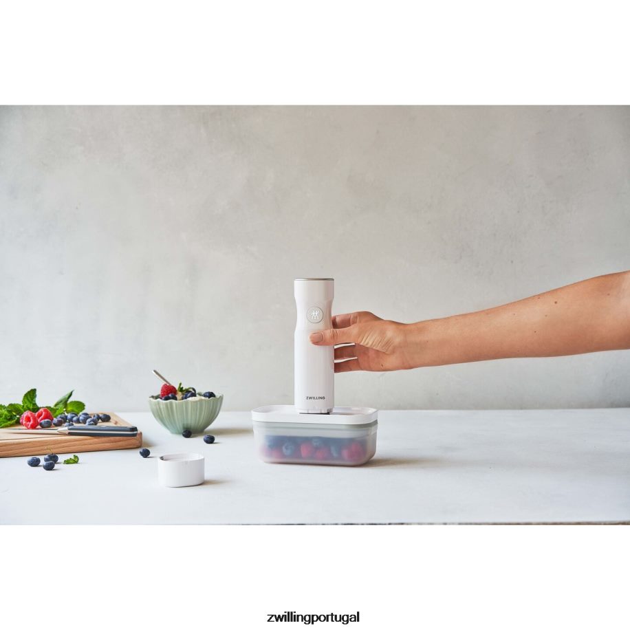 Zwilling cozinha 442PVP505 recipiente a vácuo Fresh & Save S, plástico, cinza semitransparente