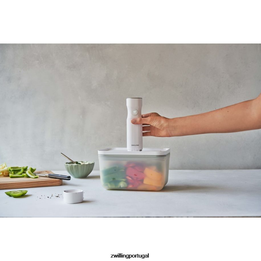 Zwilling cozinha 442PVP506 recipiente a vácuo Fresh & Save l, plástico, cinza semitransparente