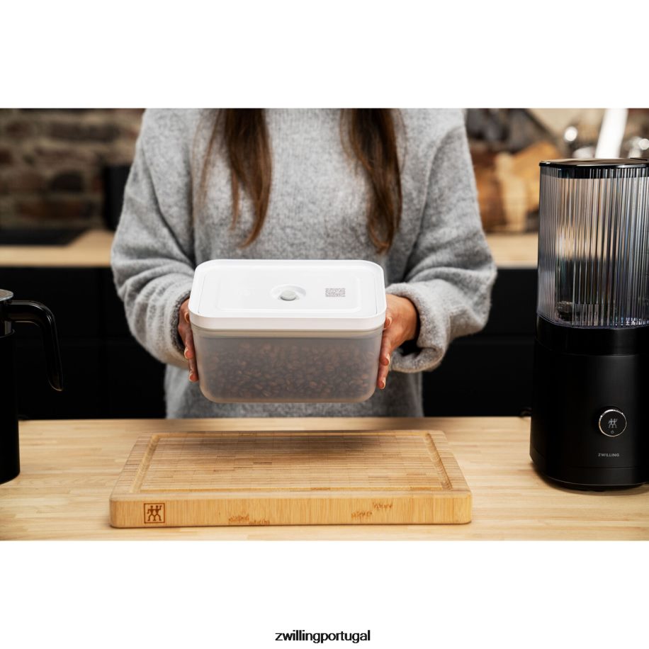 Zwilling cozinha 442PVP506 recipiente a vácuo Fresh & Save l, plástico, cinza semitransparente