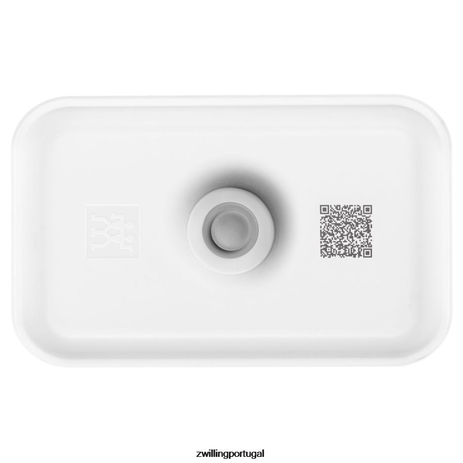Zwilling cozinha 442PVP512 Fresh & save m dinos lancheira a vácuo, plástico, branco-cinza