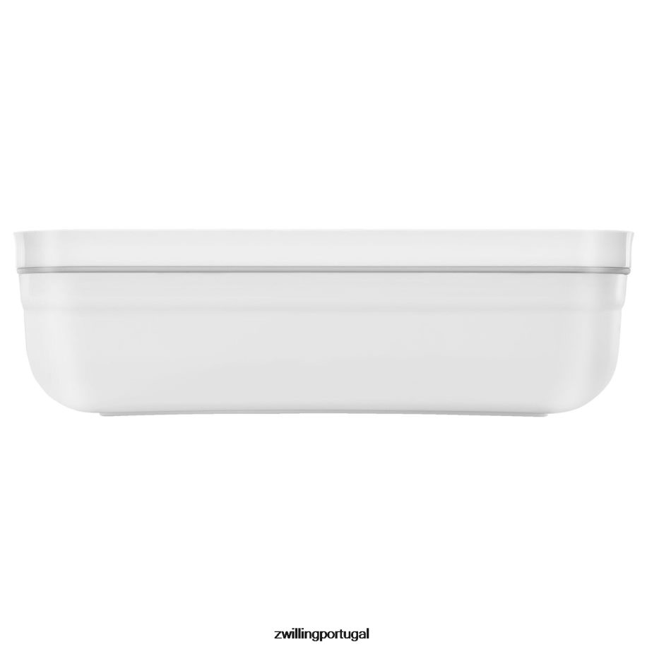 Zwilling cozinha 442PVP514 Fresh & save l lancheira plana a vácuo, plástico, branco-cinza