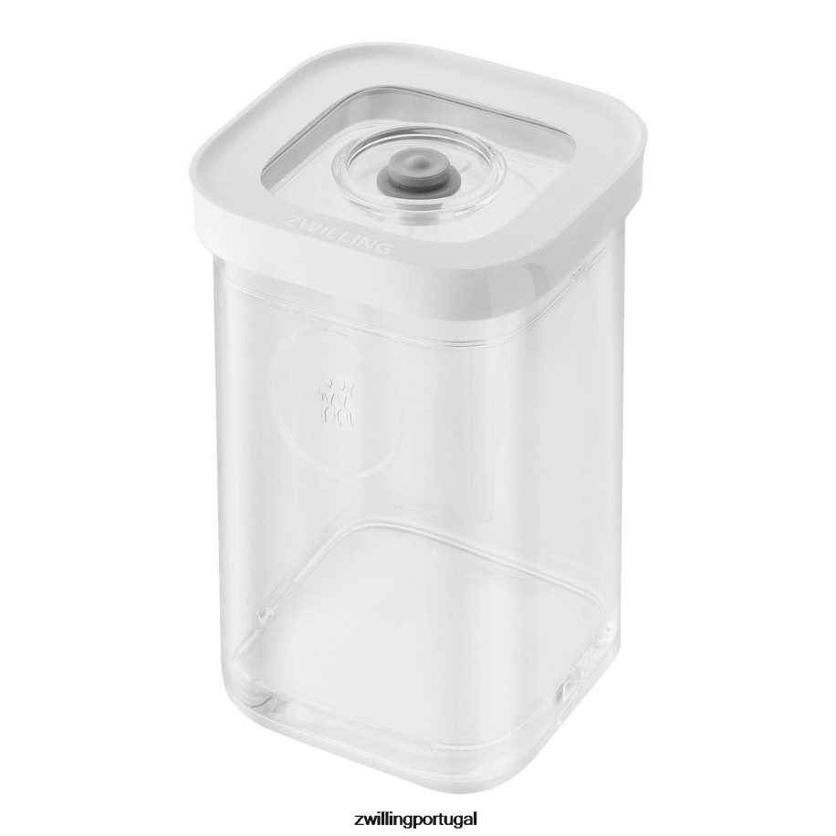 Zwilling cozinha 442PVP526 recipiente de cubo fresco e salvo 2s, 0,875 qt, branco transparente